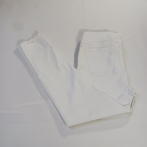 Old Navy RN#54023 Women's White Cotton Blend Rockstar Jeggings Size 8 (30×26) - Picture 1 of 16